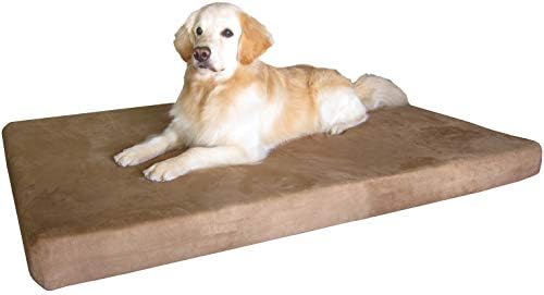 Dogbed4less XXL Waterproof Orthopedic Premium Memory Foam Dog Bed by Dogbed4less