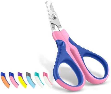 WePet Pet Nail Clippers U07.1, Professional Claw Trimmer, Bended Scissor Special by WePet