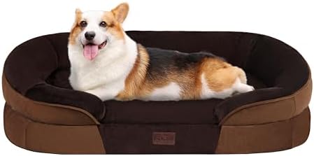 Dwanton Orthopedic Waterproof Medium Dog Bed Sofa, Gel Memory Foam by DWANTON