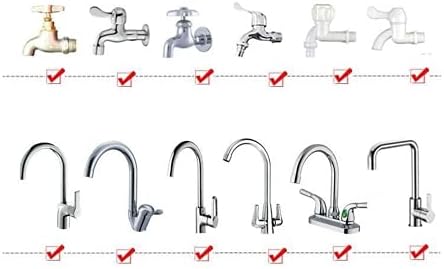 Sink Spray Hose, Portable Sink Hose Faucet Sprayer, Shampoo Sprayer Handheld - Image 6