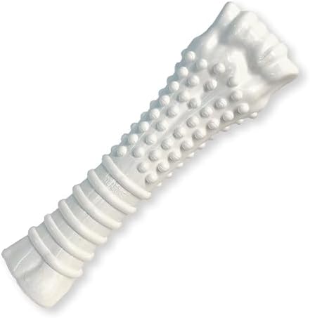 Nylabone Power Chew Textured Knuckle Bone Dog Toy, Chicken Flavor by Nylabone