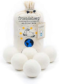Friendsheep Wool Dryer Balls, Organic Reusable Fabric Softener Alternative by Friendsheep
