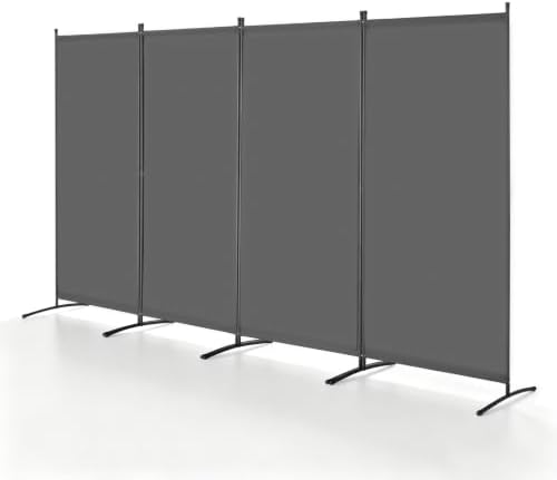 VEVOR Room Divider, 4 Panel Room Divider, Freestanding Room Partitions by VEVOR