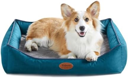Tidore Orthopedic Dog Beds for Medium Dogs, Durable Egg Crate Foam Sofa Dog Bed by Tidore