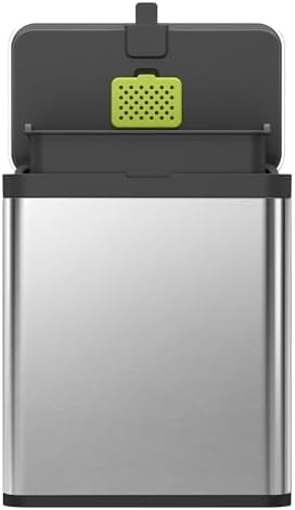 EKO Kitchen Compost Bin, 7L / 1.85 Gal Stainless Steel by Unknown