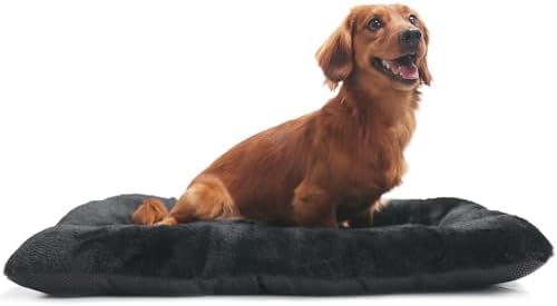 30 Inch Dog Crate Bed for Medium Size Dogs, Comfort Fluffy Plush Kennel Pad by ZihapgpzpPetSupplies