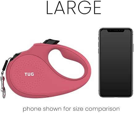 TUG Monochrome 360° Tangle-Free Retractable Dog Leash | 16 ft Strong Nylon Tape - Image 5