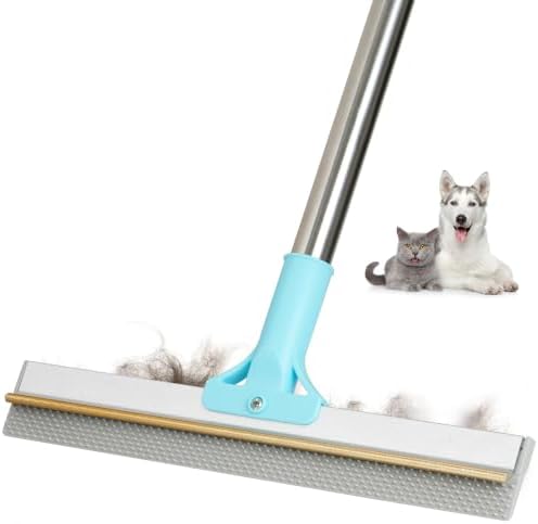 Carpet Rake for Pet Hair Removal Tool, Reusable Hair Remover Broom by Thalomely