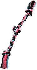 Mammoth Flossy Chews Rope Tug – Premium Cotton-Poly Tug Toy by MammothPetProducts