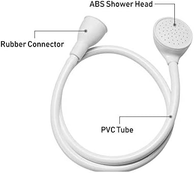 Sink Spray Hose, Portable Sink Hose Faucet Sprayer, Shampoo Sprayer Handheld - Image 3