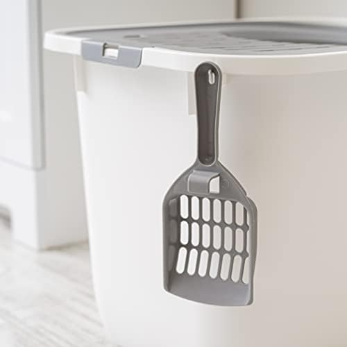 IRIS USA Large Top Entry Cat Litter Box, Hooded Privacy - Image 3