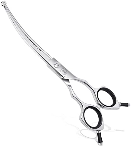 HASHIMOTO Curved Dog Grooming Scissors by HASHIMOTO
