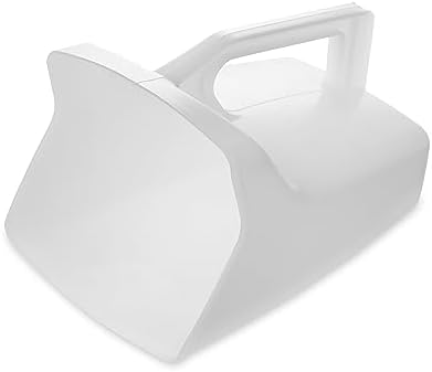 Rubbermaid Commercial Products Clear Bouncer Utility Scoop, FG288500WHT by RubbermaidCommercialProducts