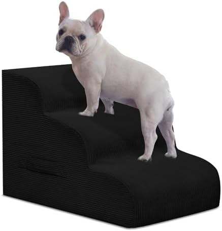 Mesa Lemon 3 Step Dog Stairs Pet Ramp by MesaLemon