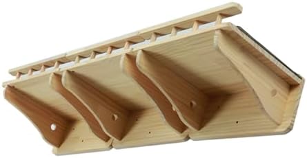 SHENGOCASE 47.2" x 11.8" Natural Wood Wall Mounted Cat Shelves - Image 2