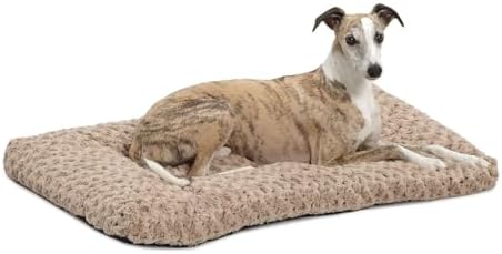 MidWest Homes for Pets Intermediate QuietTime Deluxe Mocha Ombré Swirl Plush - Image 2
