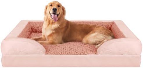 INVENHO Orthopedic Dog Beds Large Sized, XL Washable Dog Sofa by INVENHO