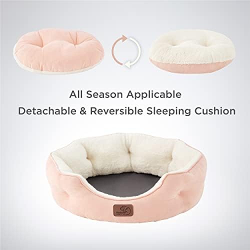 Bedsure Small Dog Bed Washable, Round Cat Beds - Image 5