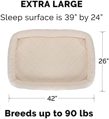 Furhaven Dog Bed for Large Dogs, 100% Washable, Sized to Fit Crates - Image 2