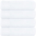 GLAMBURG Ultra Soft 4 Pack Oversized Bath Towel Set 27x54 inches, 100% Cotton by GLAMBURG