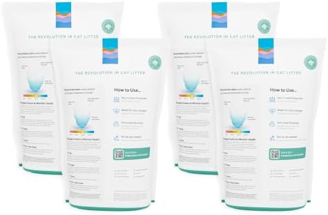 PrettyLitter Health Monitoring Cat Litter, Calm Aloe, 6 lb. Bags - Image 2