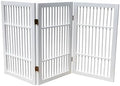 Urnporium Pet Dog Gate Freestanding, Strong Durable Folding Wooden Fence by Urnporium