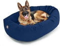 Majestic Pet 52 Inch Suede Calming Dog Bed Washable – Cozy Soft Round Dog Bed by MajesticPet