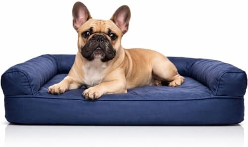 Furhaven Orthopedic Dog Bed for Medium/Small Dogs w/ Removable Bolsters & by FurHaven