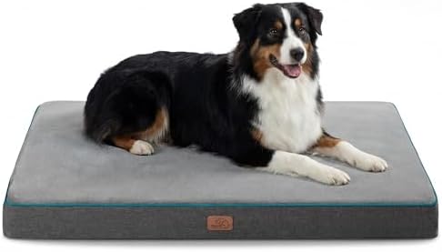 Bedsure Memory Foam XL Dog Bed, Orthopedic Crate Pads by BEDSURE