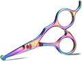 DRGSKL Safety Round Tip Pet Scissors, Offset Pet Face Trimming Shears by ProfessionalKitchenKnife
