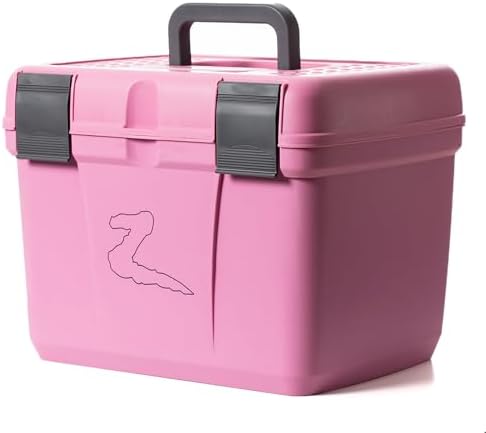 HORZE Smart Grooming Box for Horses, Removable Tray, Non-Slip Step Stool by HORZE