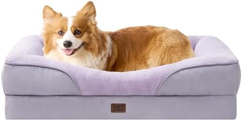 EHEYCIGA Orthopedic Dog Bed for Medium Dog, Memory Foam Dog Couch by EHEYCIGA