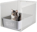 Litter Box Shield, Large Litter Box Splash Guard Without Leakage by Holintan