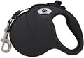 16 ft Retractable Dog Leash for Large Dogs up to 44 lbs, Tangle-Free Nylon Tape by CROWN+PAWS