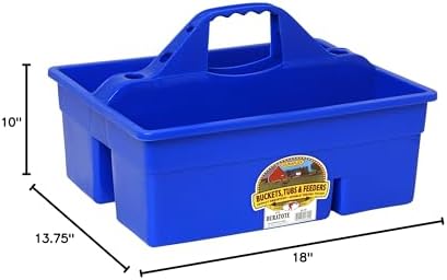 Little Giant® Plastic DuraTote | Horse Grooming DuraTote | Durable Tote Box - Image 3