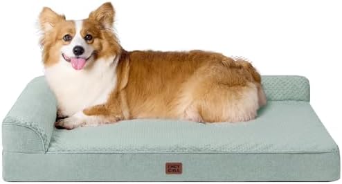 EHEYCIGA Large Dog Bed Memory Foam by EHEYCIGA