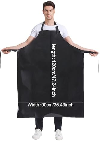 Nanxson TPU Waterproof Apron Lightweight Work Apron - Image 4