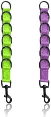 Wokyo Dog Grooming Loop 47cm/18.5in Extension Strap 2 Pack 6 D Ring Table Arm by WOKYO