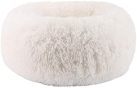 Cat Bed for Indoor Cats, Mini Plush Self Warming Kitten Bed, 20 Inch by BODISEINT