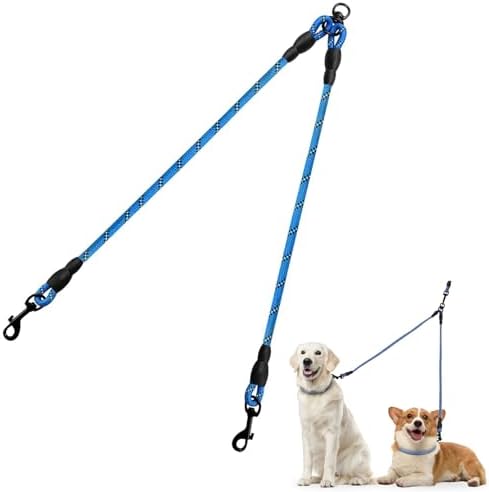 Taglory Double Dog Leash Coupler by Taglory