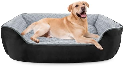 JOEJOY Rectangle Dog Bed for Large Medium Small Dogs by JOEJOY