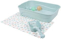 Kitty City Kitten Low Sides Litter Box & Mat Starter Set by KittyCity