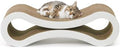 BOWHAUS Infinity Cat Scratcher Lounger, Reversible Scratcher, Durable & by BOWHAUS