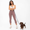 Kazazoo Hands-Free Dog Leash Adjustable Length 5-8 Ft, Waist by Kazazoo