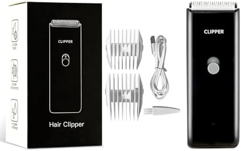 Dog Clippers, Quiet Washable USB Rechargeable Cordless Dog Grooming Kit by Tileon