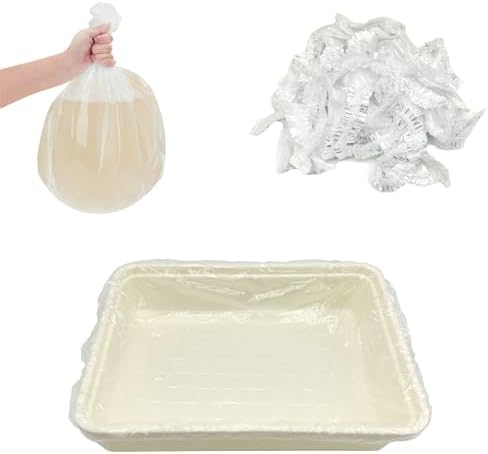 Disposable Small Animal Cage Liner Rabbit Litter Box Liners Tray Film Bags by RMNHPTK