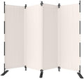 Room Divider, 4 Panel Upgraded 88” Folding Screen Highly Secretive by PHONJOROO