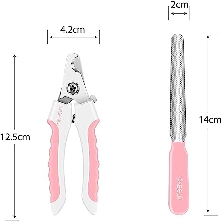 4.7" Small Dog & Cat Nail Clipper Stainless Steel Cat Claw Trimmers - Image 2