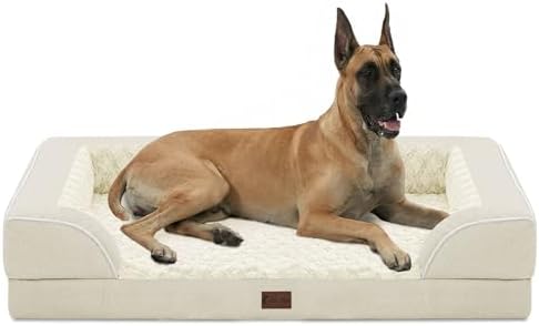 Waterproof Orthopedic Dog Bed for Extra Large Dogs by CasaPaw