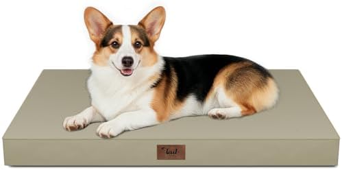Outdoor Waterproof Orthopedic Dog Bed by TailStories